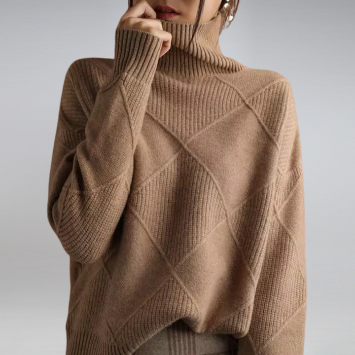 Mara - Luxe Textured Winter Sweater