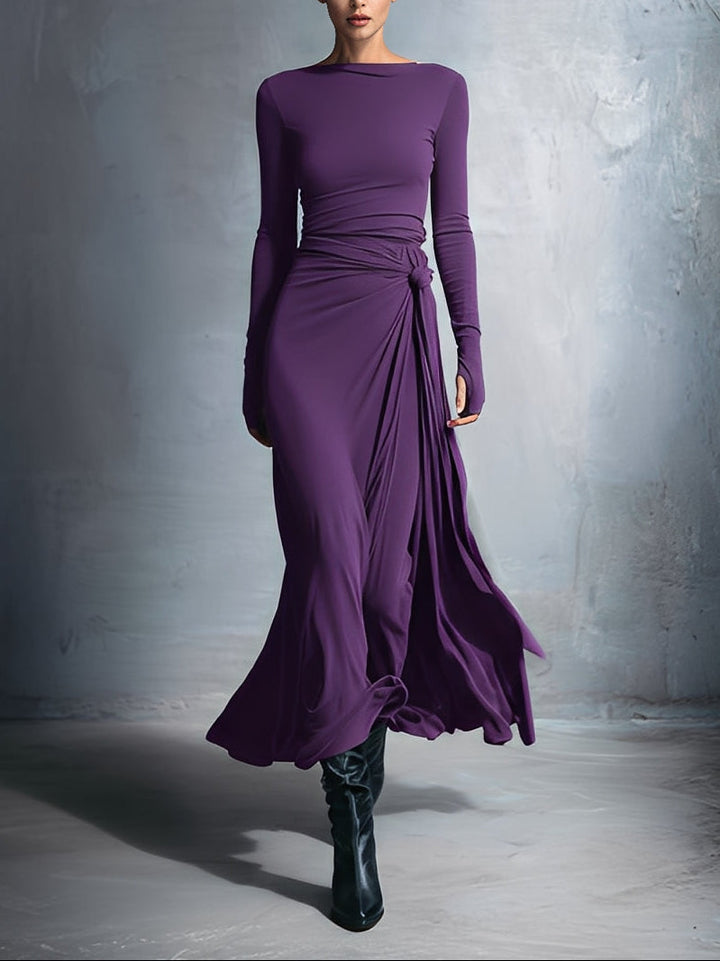 Vittoria | Maxi Dress with Side Knot