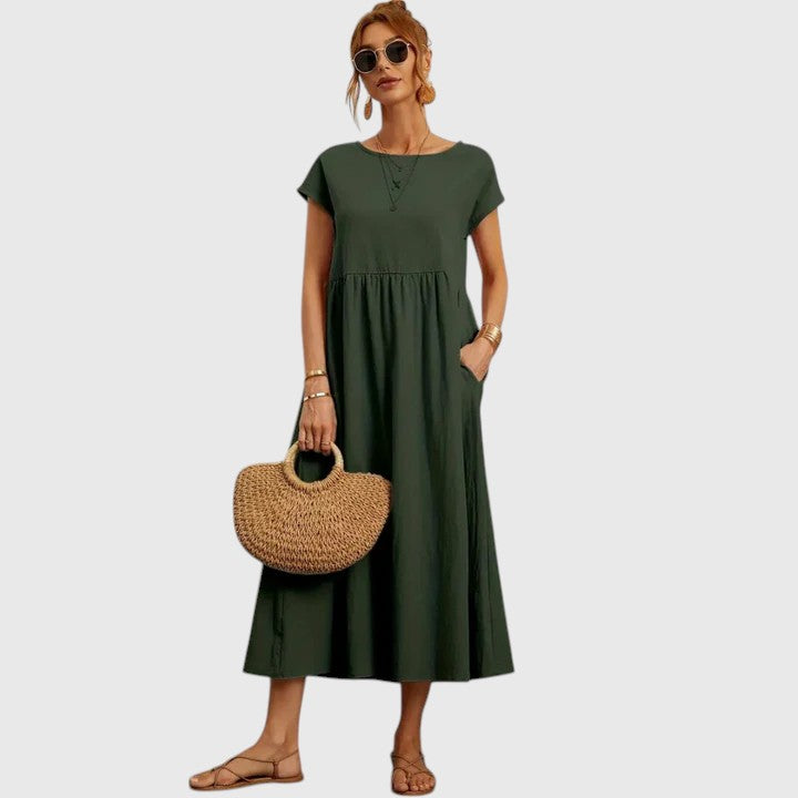 ELLOWINDRA – COMFORTABLE MIDI DRESS