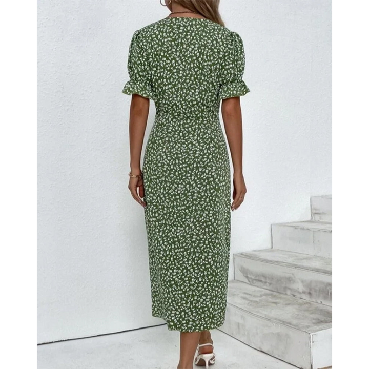 MIRETHIEL – MODERN WRAP ELEGANCE DRESS