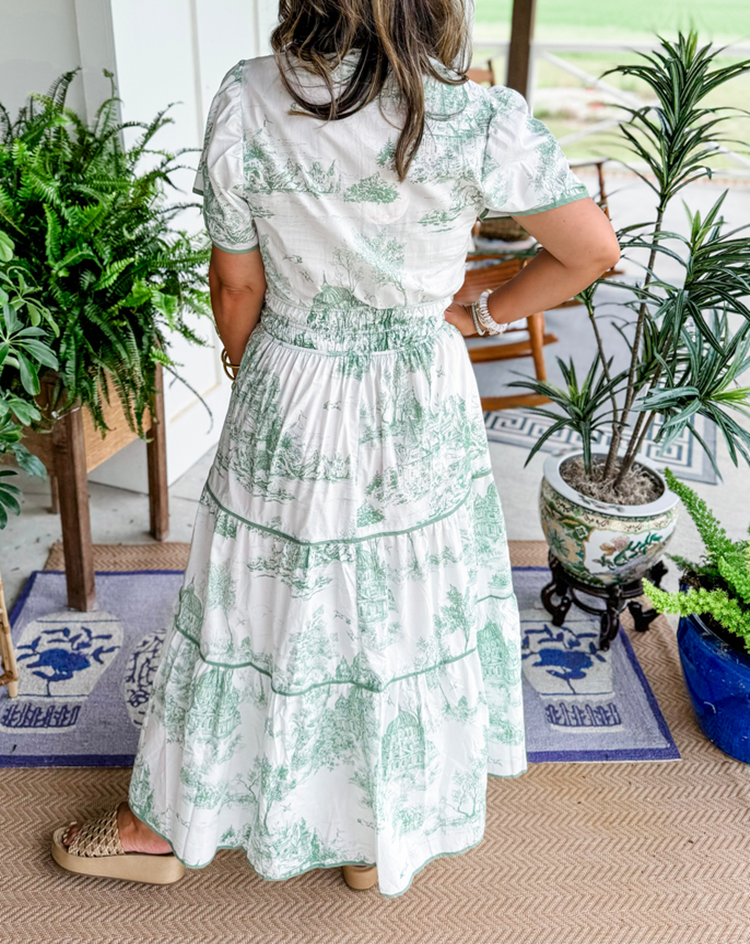 JUNESSA – TOILE MAXI DRESS
