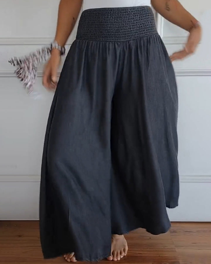 Reina - Comfy Wide-Leg Trousers