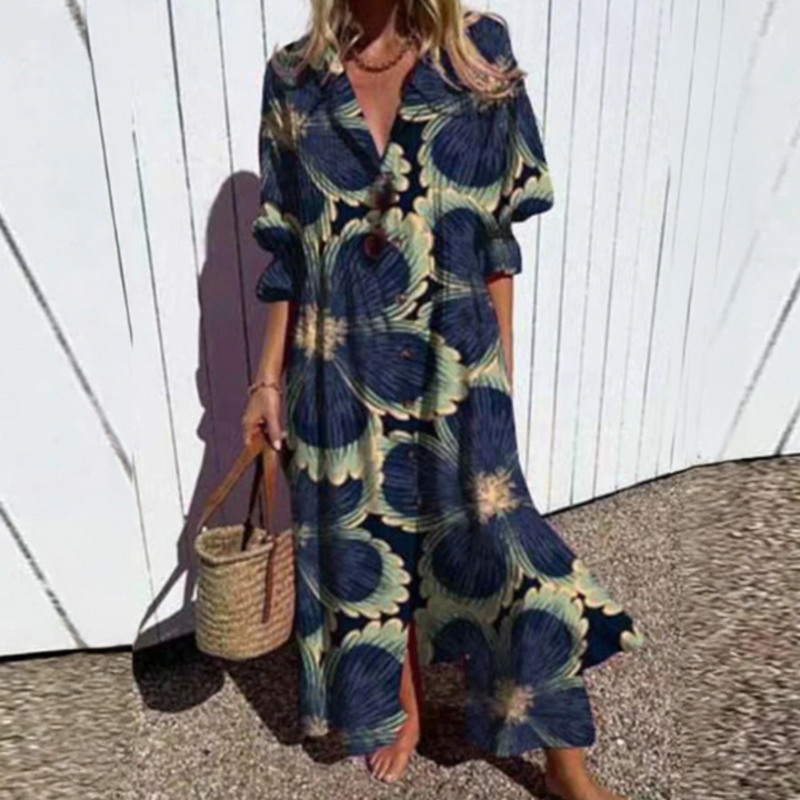 NOVESSA – BLOOM BOLDLY MAXI DRESS