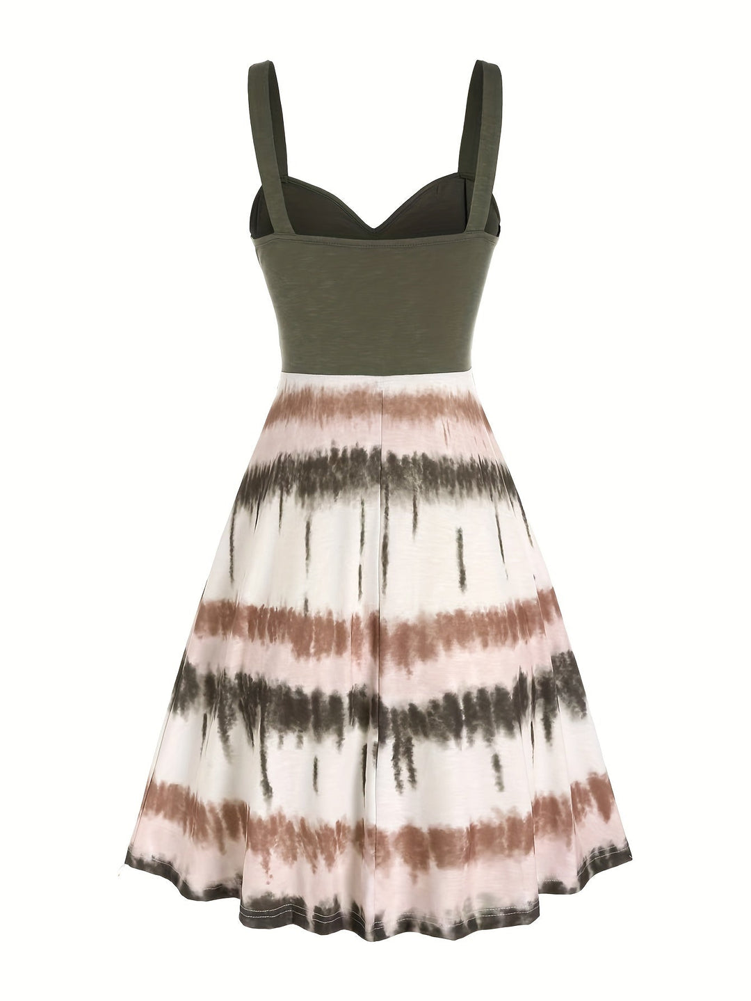 Gisele - Comfortable Tie-Dye Sleeveless Summer Dress