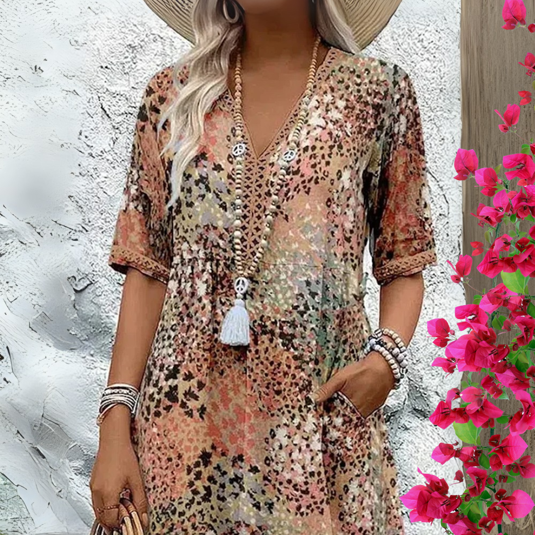 Vanessa - Flowing Boho Dress