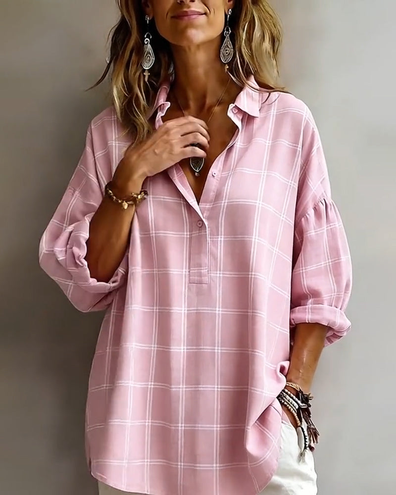 Shirt Plaid Sophisticated