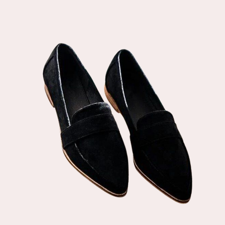 Serenithra – Classic Round Toe Loafers