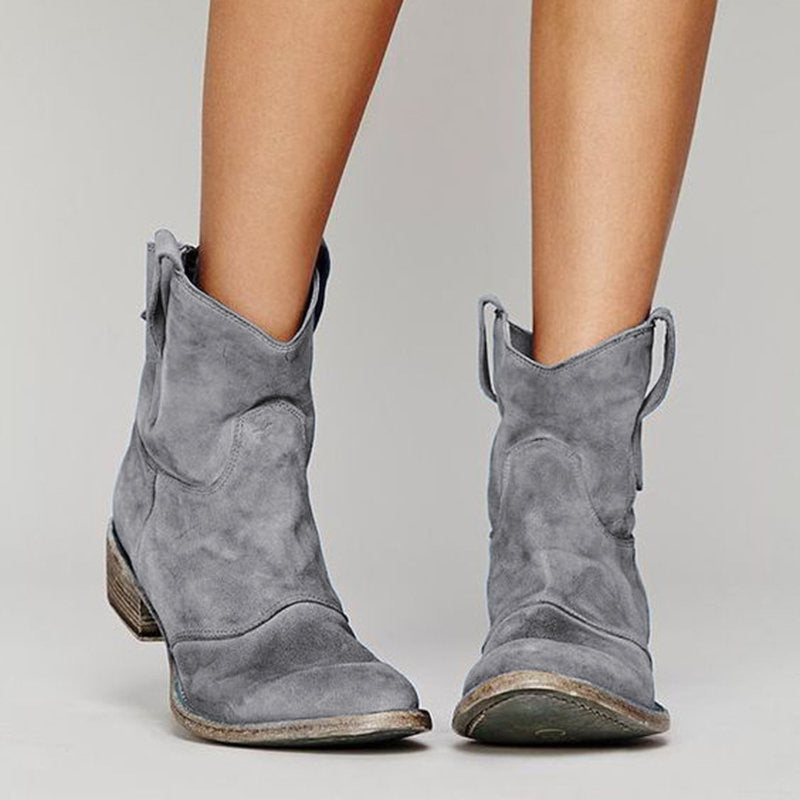 CIARA – SUEDE ANKLE BOOTS PREMIUM