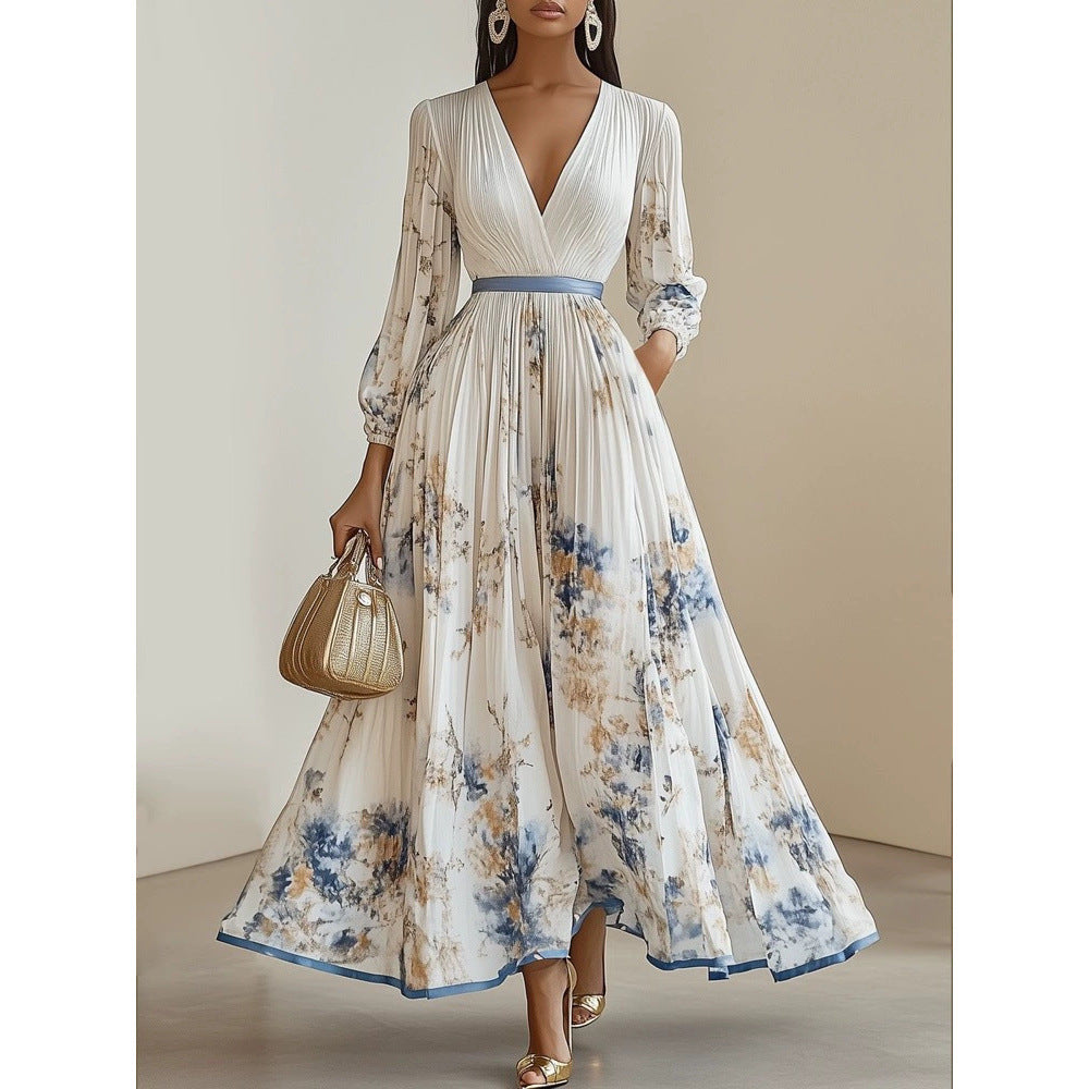 JESSENYA – ELEGANT PLEATED DRESS