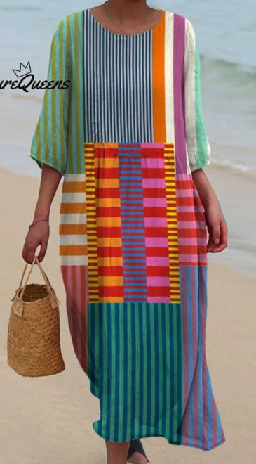 ZEVELYNE – FLORAL PRINTED MIDI DRESS