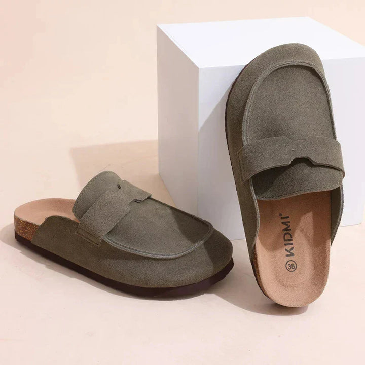 Crestar - Orthopedic Suede Clogs