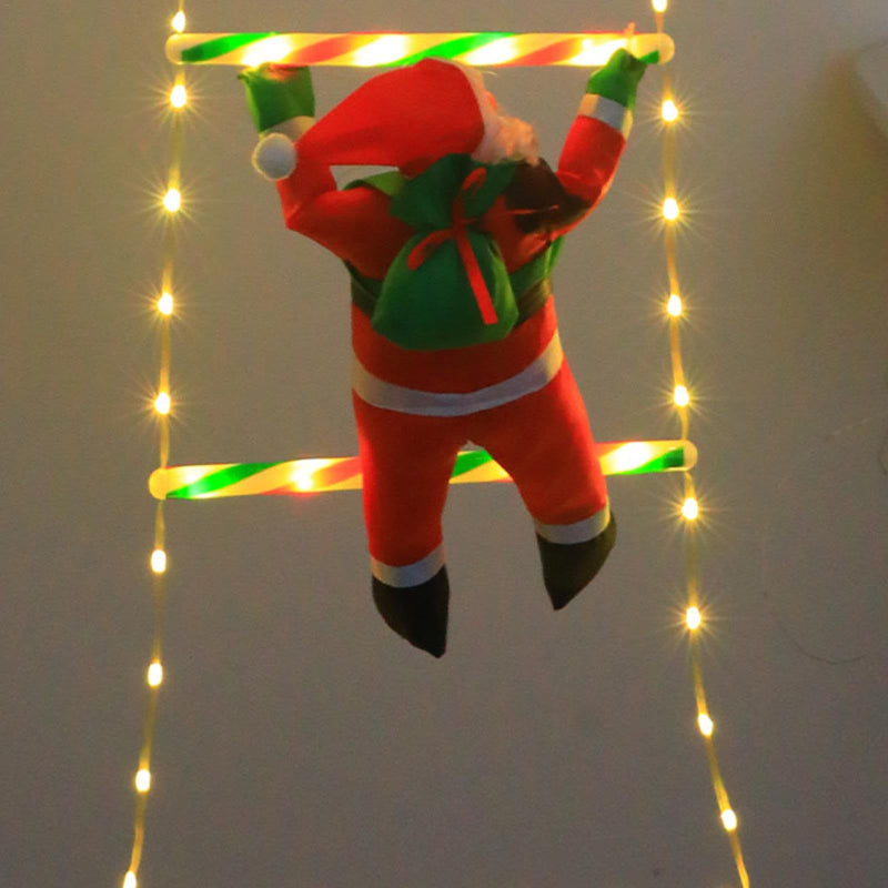 Climbing Santa | Creates festive Christmas spirit at home