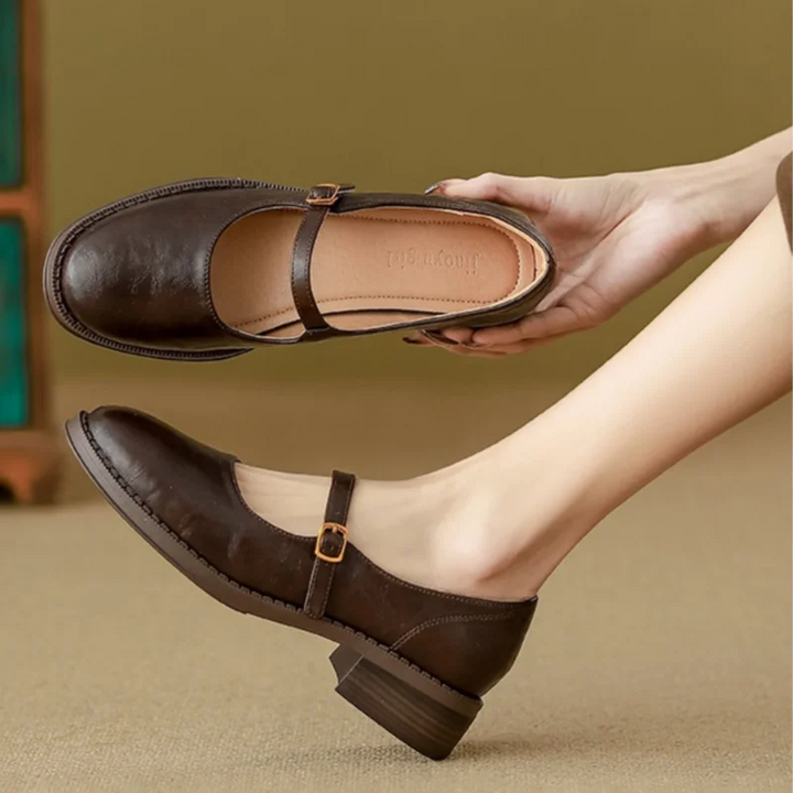 VENALARAE – CLASSIC COMFORT MARY JANES MADE OF LEATHER