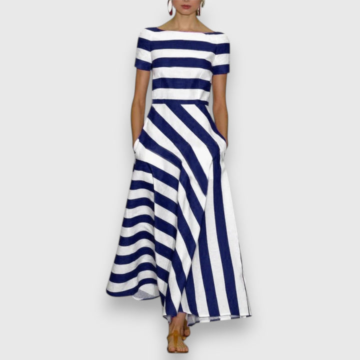 Lorie – Sophisticated Striped Dress