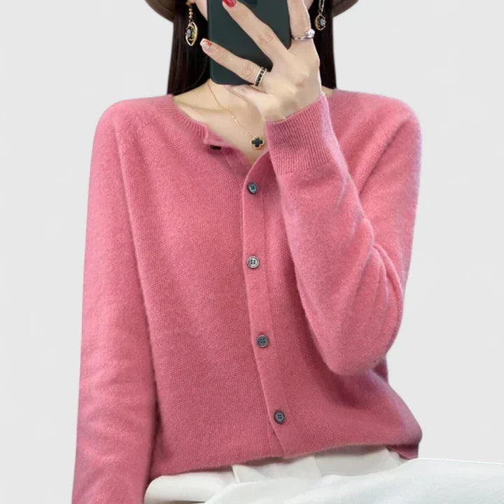 Jovianelle - Comfortable Cardigan