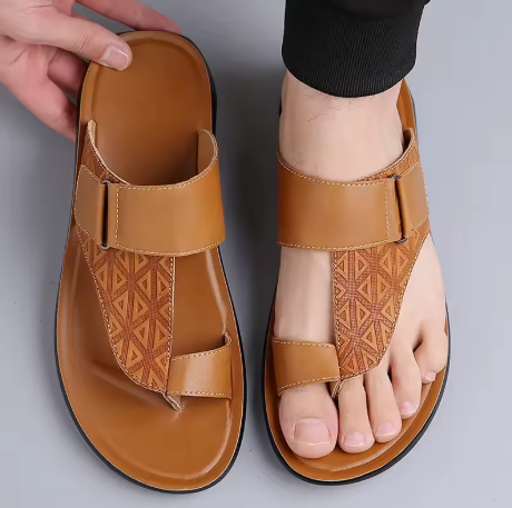 Callen Luxe -  Bare Leather Sandals