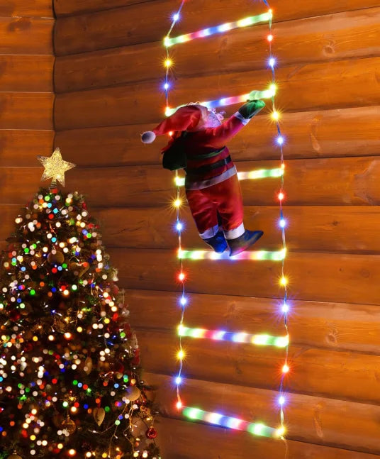 Climbing Santa | Creates festive Christmas spirit at home
