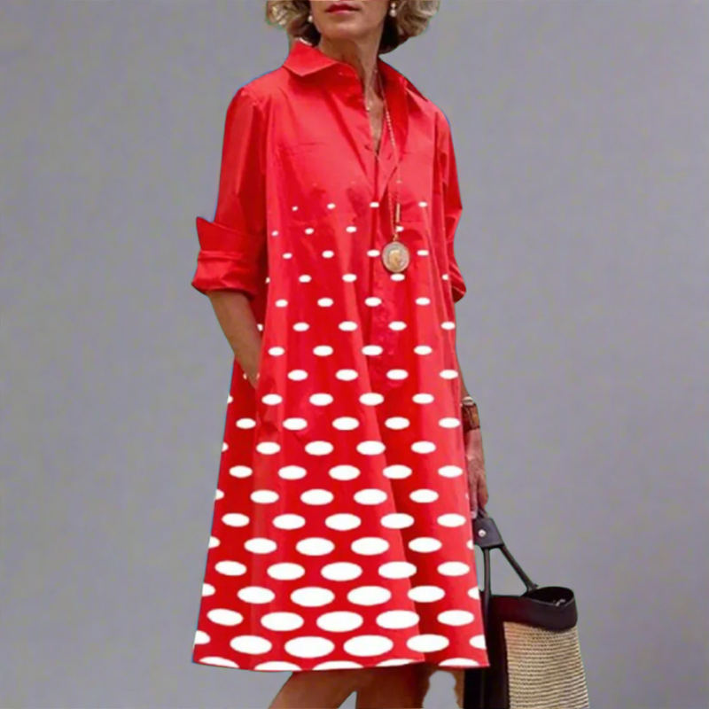 CYRALINA – ELEGANT MIDI DRESS FOR FASHION-FORWARD WOMEN