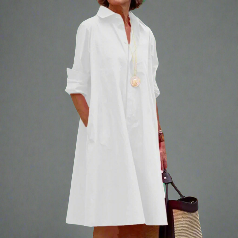 THALIRA – ELEGANT PREMIUM MIDI DRESS FOR TIMELESS STYLE