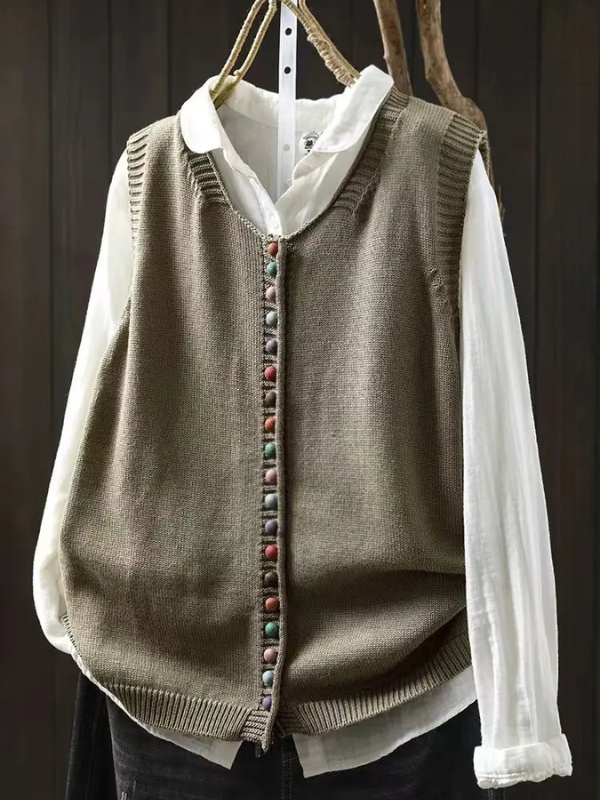 THE ROSALIE - KNIT VEST