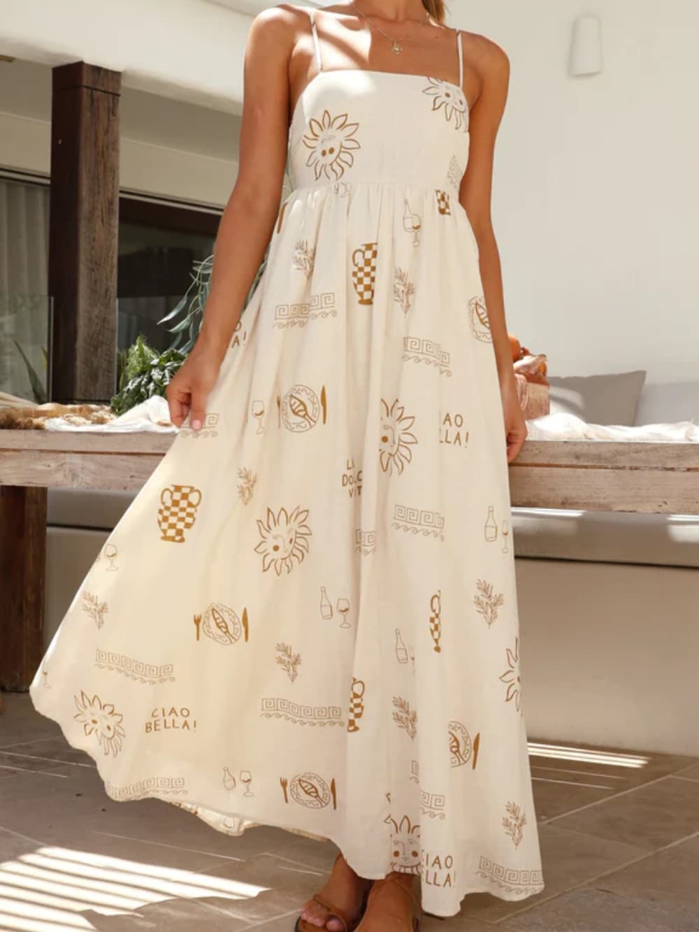 The Boho Charm Maxi Dress