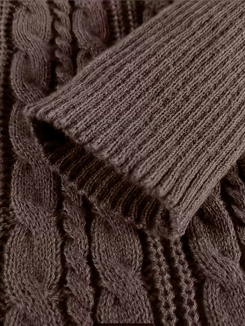 JAKYNTA – CASUAL HOODED SWEATER DRESS