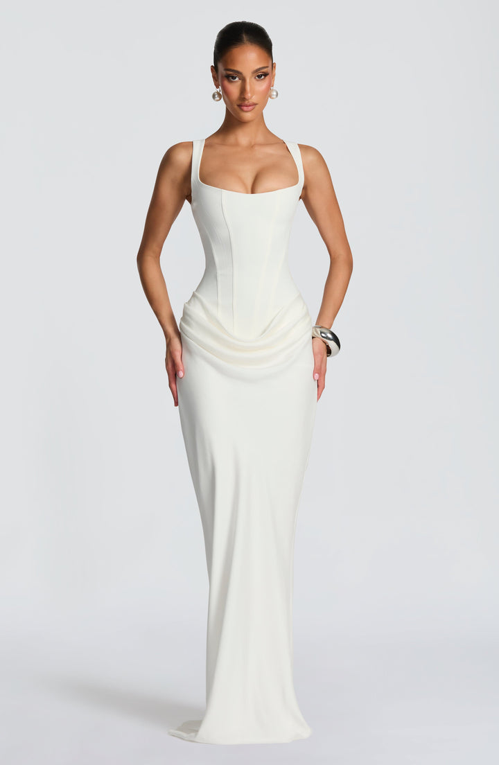 Luna | Maxi Dress with Square Neckline