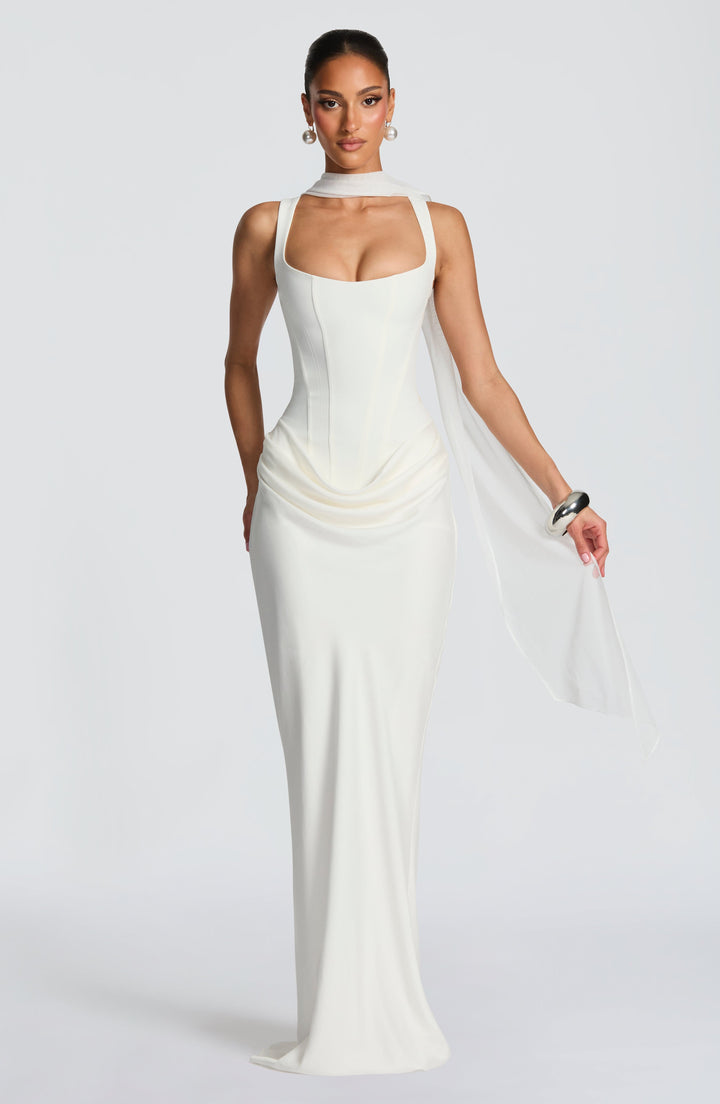 Luna | Maxi Dress with Square Neckline