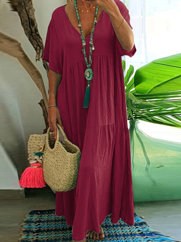 Vida - Casual Plus Size Maxi Dress