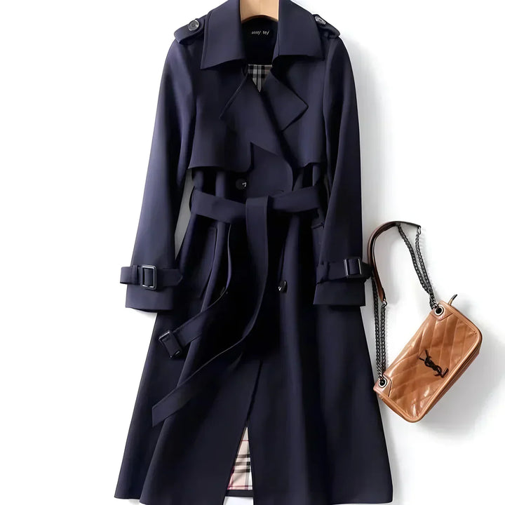 Genevieve - Elegant Trench Coat with Timeless Style