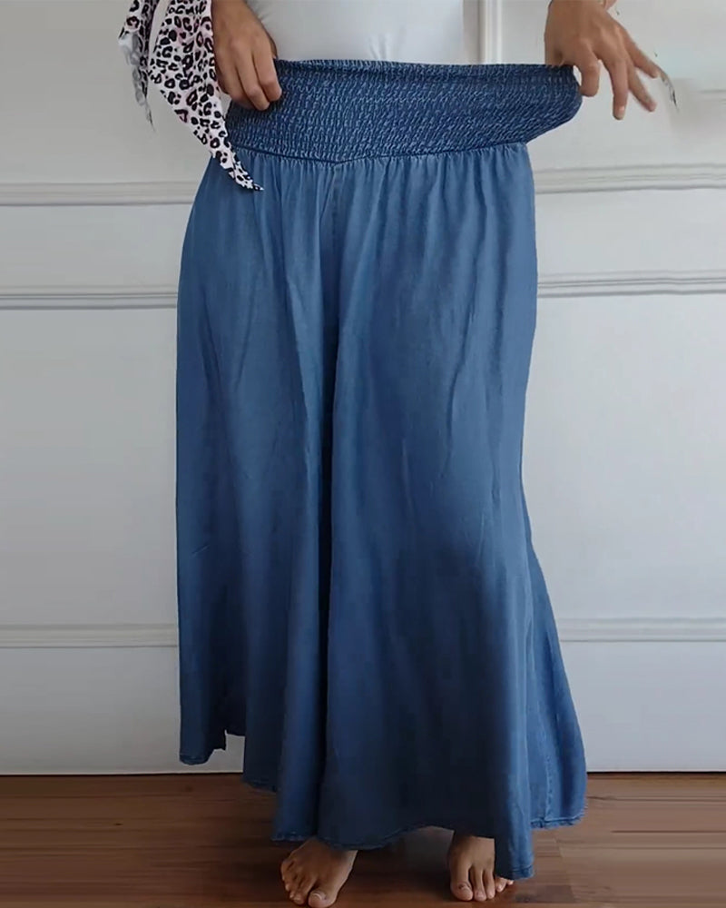 Reina - Comfy Wide-Leg Trousers