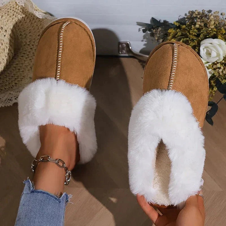 CHIOMA – NON SLIP FUR SLIPPERS FOR WINTER