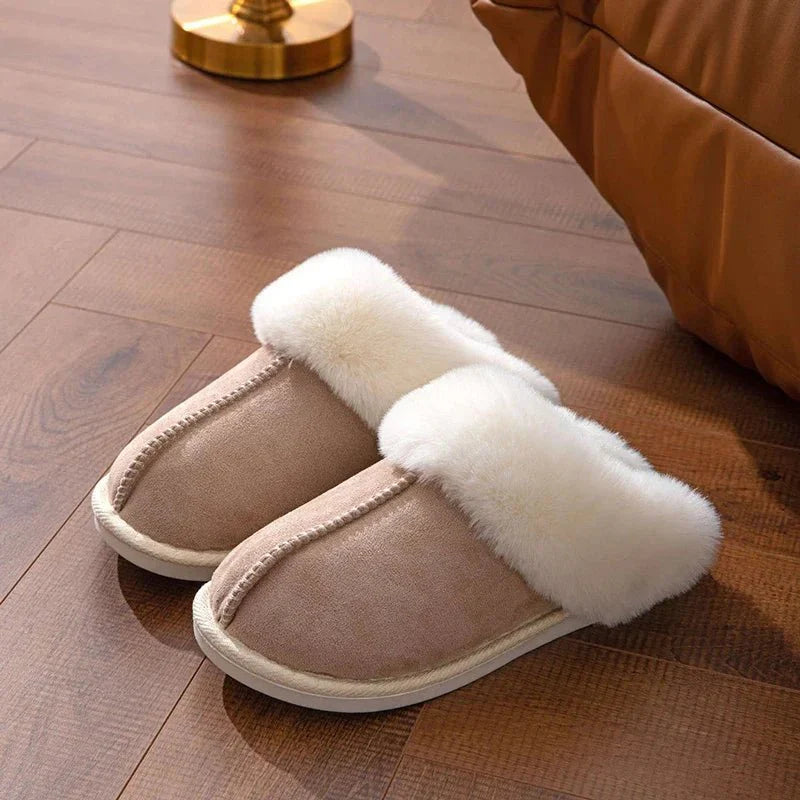 CHIOMA – NON SLIP FUR SLIPPERS FOR WINTER