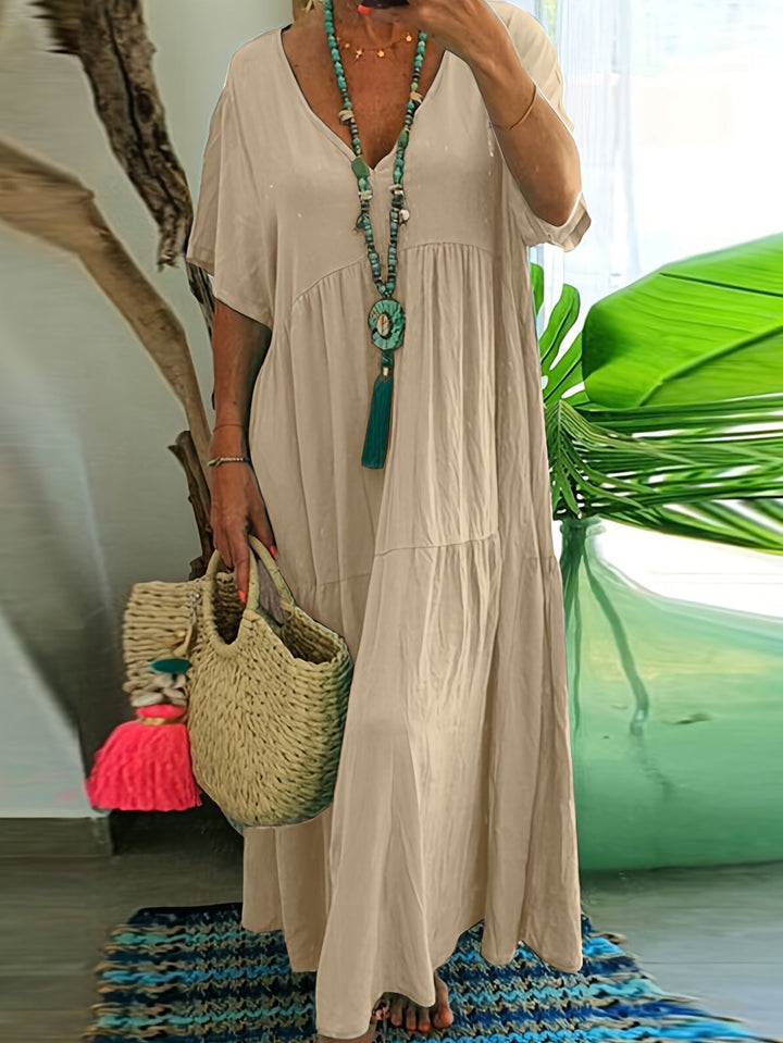 Vida - Casual Plus Size Maxi Dress