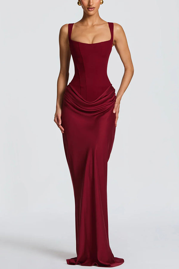Luna | Maxi Dress with Square Neckline