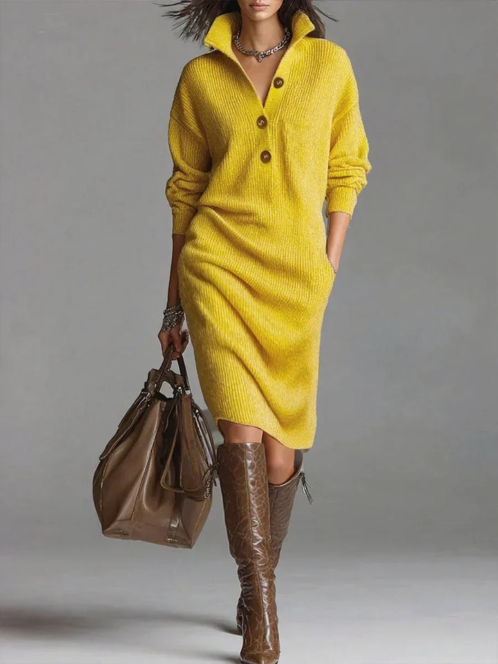 JUDI – ELEGANT SWEATER DRESS