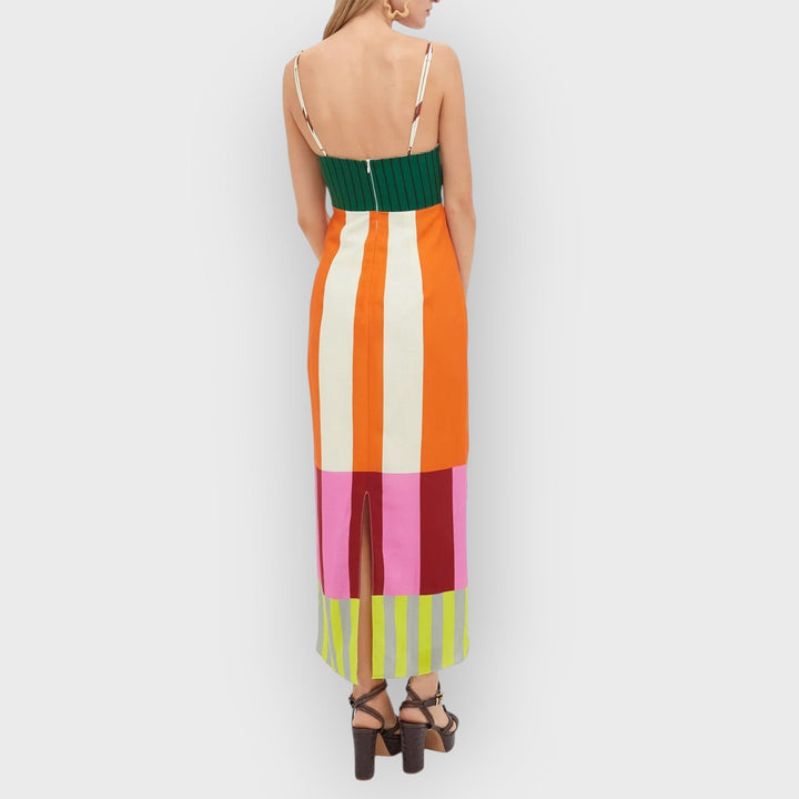 KAELIN – BENGAL MULTI PALOMA MAXI DRESS