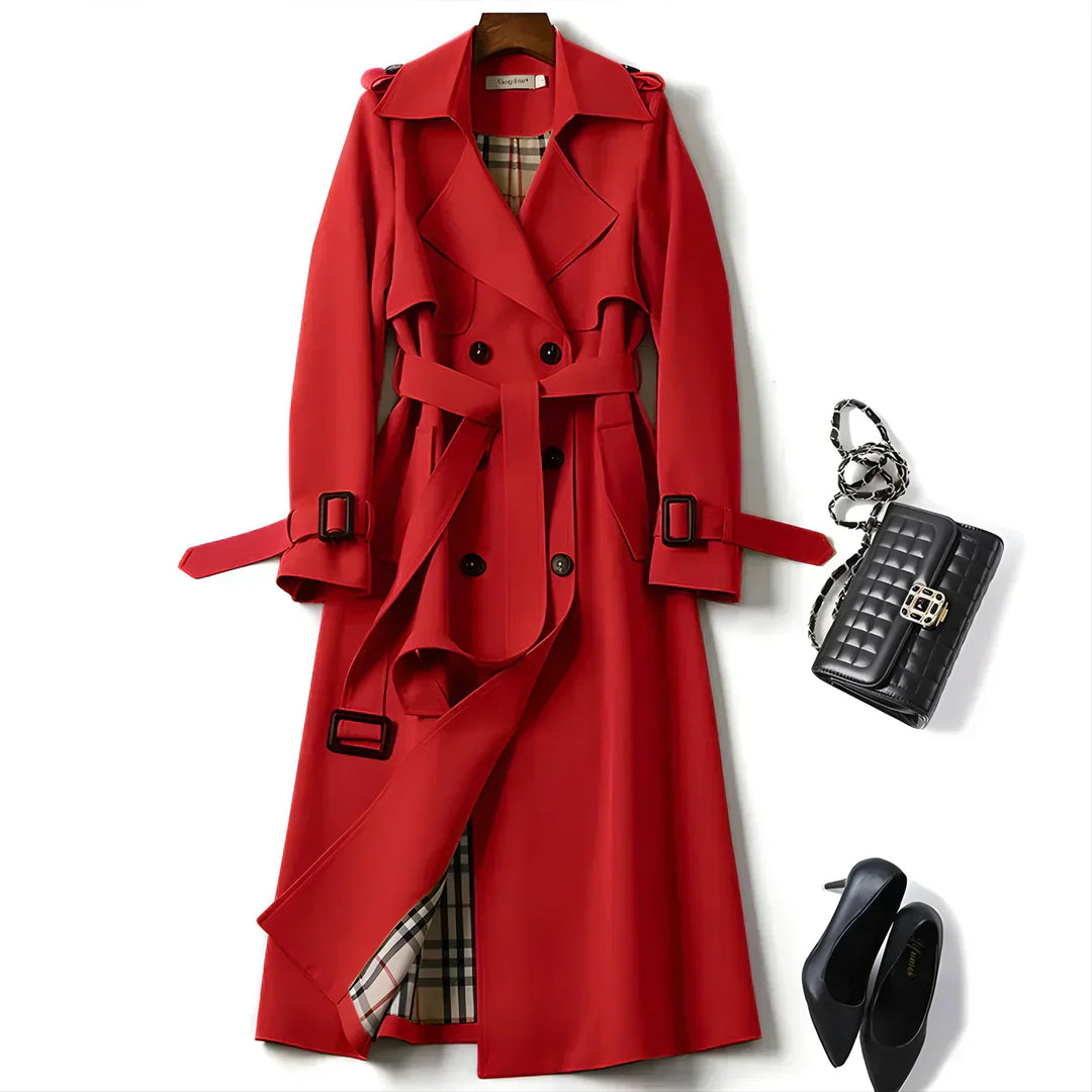 Genevieve - Elegant Trench Coat with Timeless Style