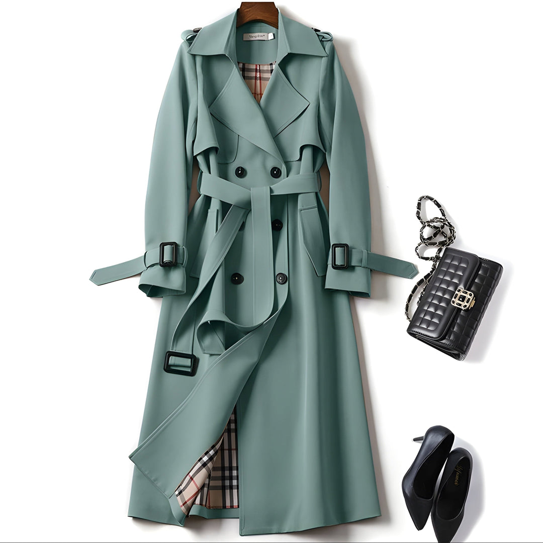 Genevieve - Elegant Trench Coat with Timeless Style