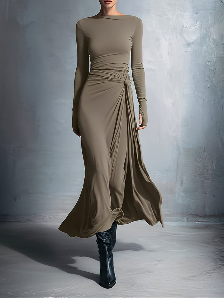 Vittoria | Maxi Dress with Side Knot