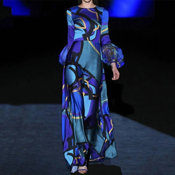 VESPER – RUFFLE A-LINE PARTY BANQUET DRESS