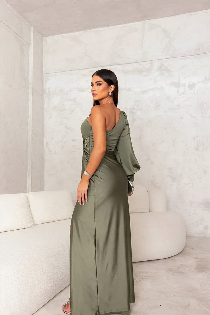Naida - Sleeveless High Split Long Dress